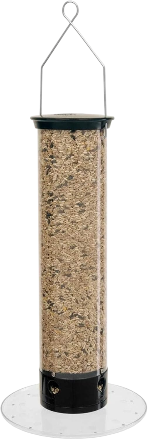 Droll Yankees YCPT-360-M Tipper Bird Feeder, 5 lb, Black